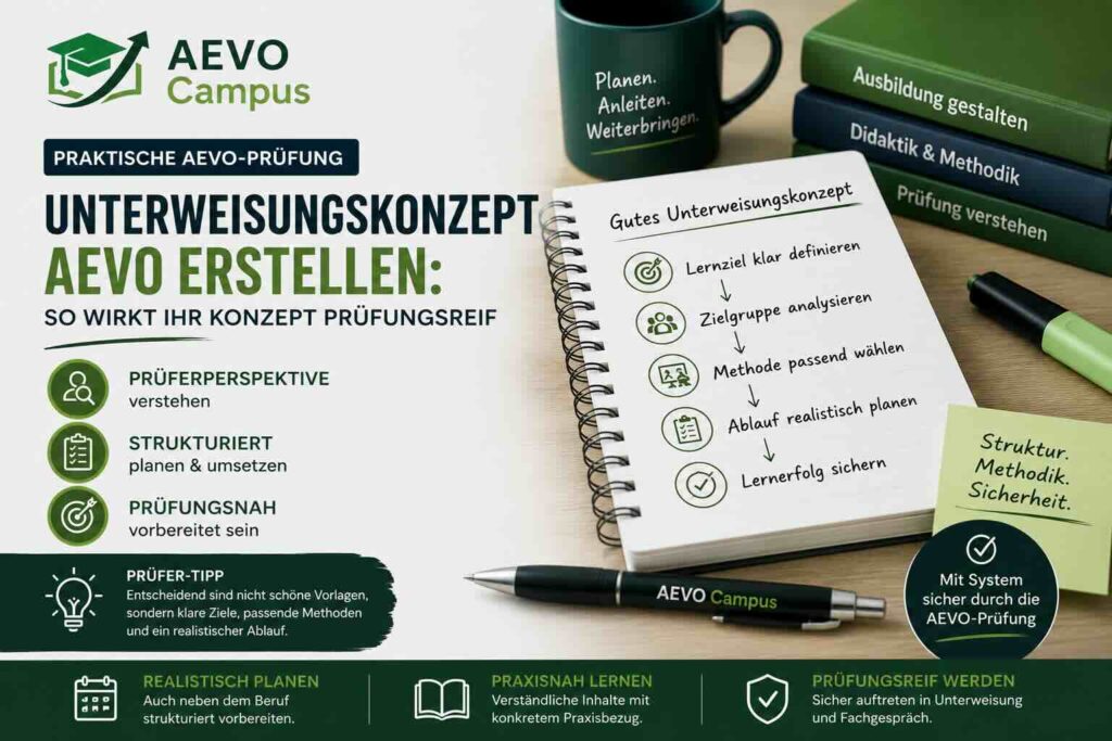 AEVO Unterweisungskonzept erstellen