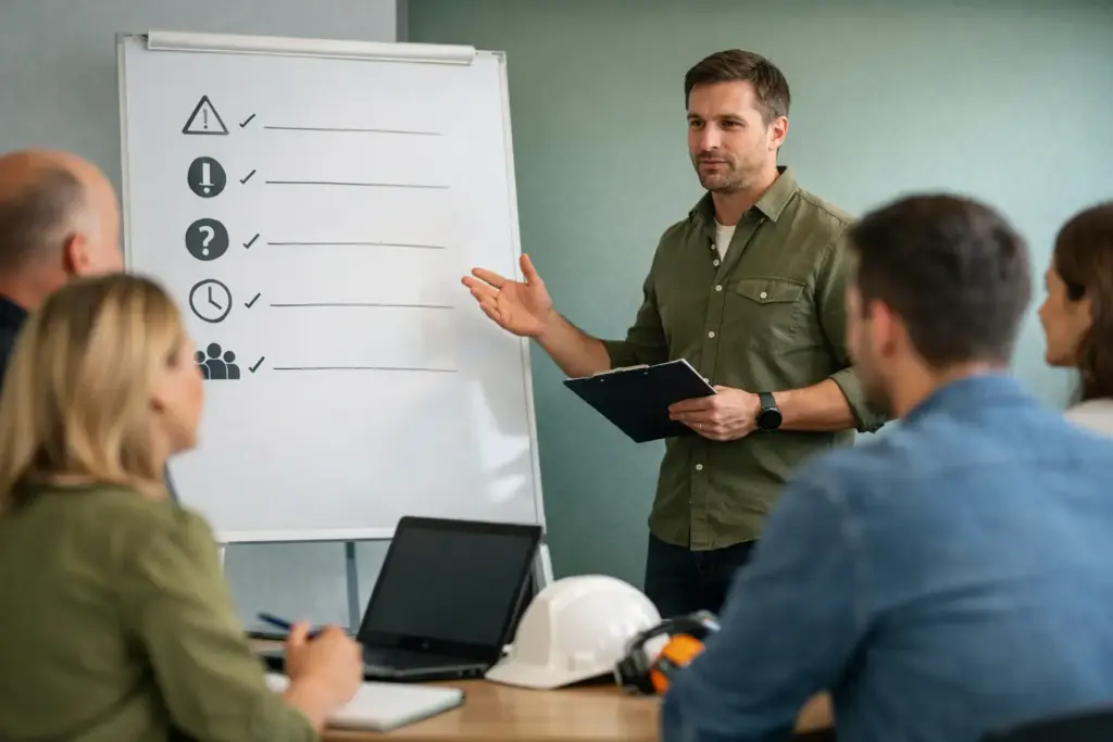 5 Fehler in Unterweisungen vermeiden