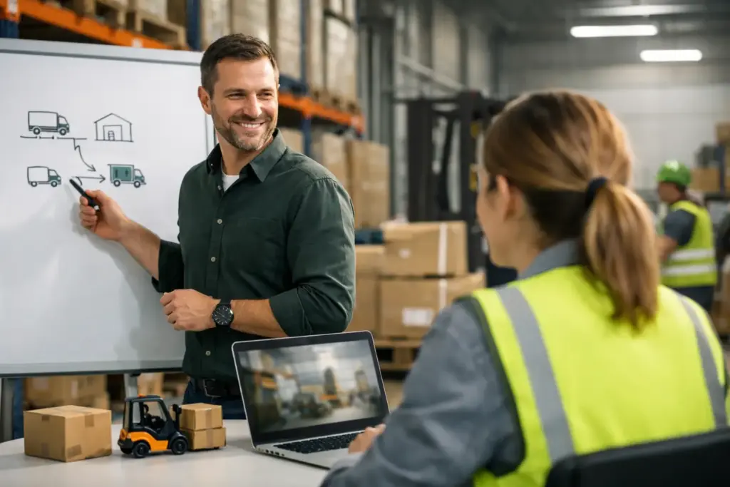 AEVO Konzept Beispiel Logistik richtig aufbauen