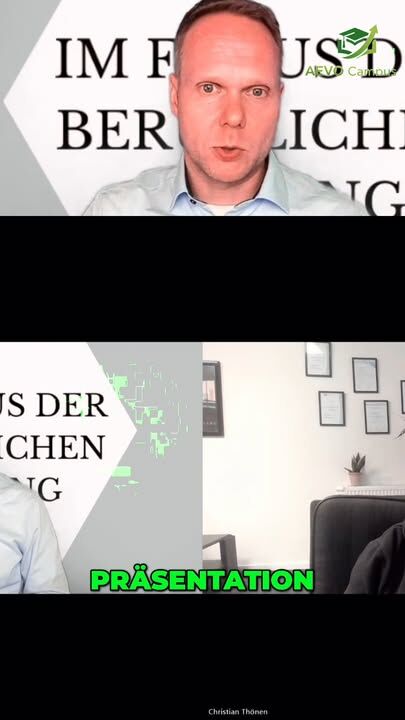 Mach deine AEVO-Präsentation nicht nur theoretisch – sondern praktisch!

Viele scheitern daran, dass sie ihre Präsentation nie vorher wirklich durchgespielt haben.

Mein Tipp als Prüfer:
👉 Führ dein Thema einmal live im Betrieb durch.
Nimm dir einen Azubi, teste Ablauf, Fragen und Timing – und bau genau diese Erfahrung anschließend in deine Präsentation ein.

So zeigst du echte Ausbilderkompetenz – statt nur Folienwissen. 

🌐 Mehr Tipps & Praxiswissen rund um die AEVO-Prüfung: aevo-campus.de

#AEVO #Ausbilderschein #aevocampus #JensKleinat #Prüfungsvorbereitung #AusbilderTipps #IHKPrüfung #AusbilderWerden #Präsentation #Fachgespräch #Ausbildung2025 #AusbilderAlltag