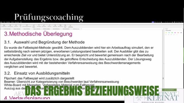 Lehrgespräch bedeutet:
Der Azubi arbeitet selbstständig, du gibst das Ziel vor und ihr erarbeitet die Inhalte gemeinsam.

Genau so begründest du die Methode richtig.
Wenn Ablauf und Ziel nicht zusammenpassen, gibt’s Punktabzug – jedes Mal.

Mehr Infos:
https://aevo-campus.de

#aevo #ausbilderwerden #ausbilderjens #aevoprüfung #unterweisung #lehrgespräch #aevocampus